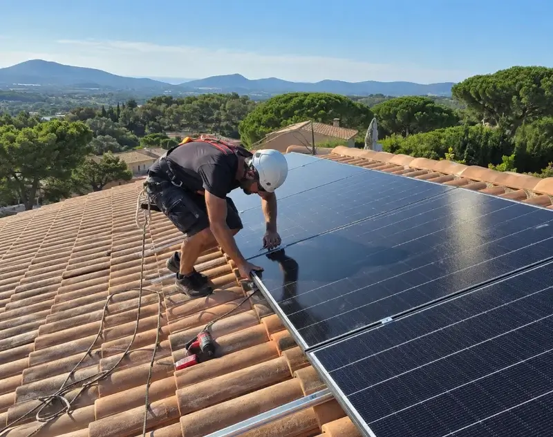 Installateur panneaux solaires L'Île-d'Elle — pose photovoltaïque sur toiture
